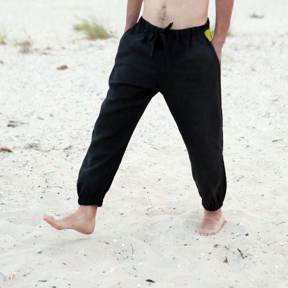 Beach Vibe Linen Pants for Men – Ocean Side Casual Style